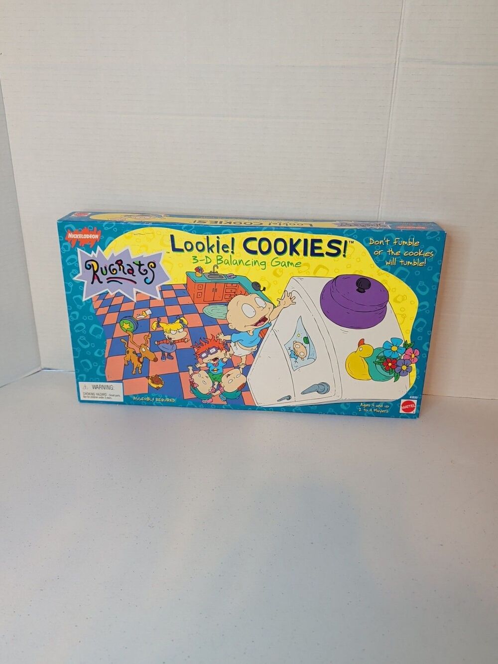 Vintage 1998 Nickelodeon Rugrats Lookie! Cookies! 3-D Balancing Game Complete